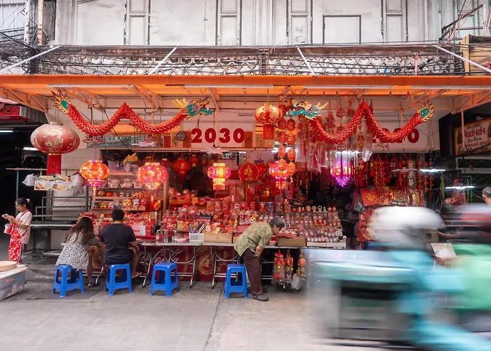 Quiet Reserve 1-min Chinatown, Yaowarat Street Food, 300m Mrt Wat Mangkon ゲストハウス