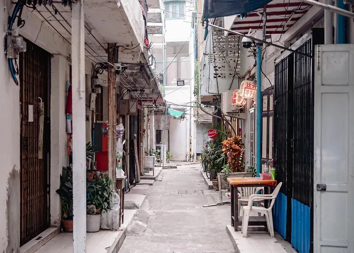 Quiet Reserve 1-min Chinatown, Yaowarat Street Food, 300m Mrt Wat Mangkon ゲストハウス *