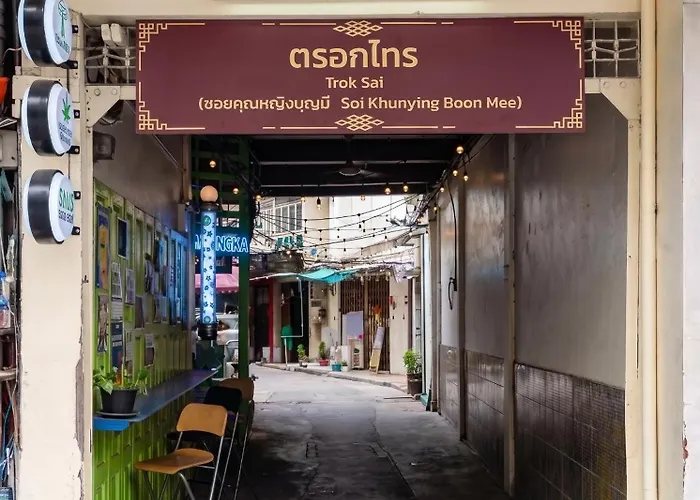 ゲストハウス Quiet Reserve 1-min Chinatown, Yaowarat Street Food, 300m Mrt Wat Mangkon